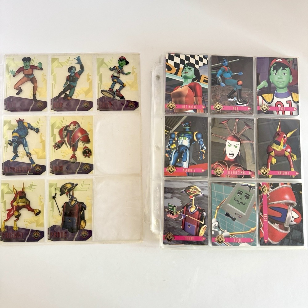 1995 Fleer Ultra ReBoot Complete 150 Card Set + 7 Suspended Animation Inserts‎